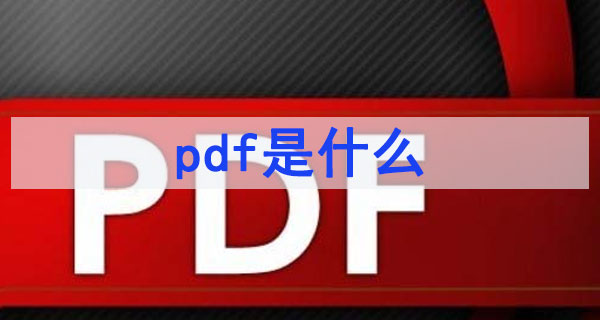 pdf是什么意思通俗讲